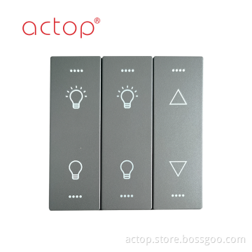 Smart wall switch for hotel